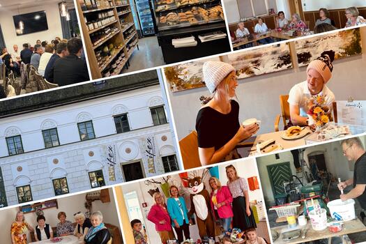 Collage von Gemeindeprojekte