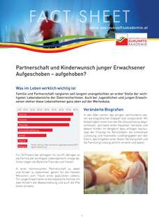 Titelbild Factsheet Partnerschaft und Kinderwunsch