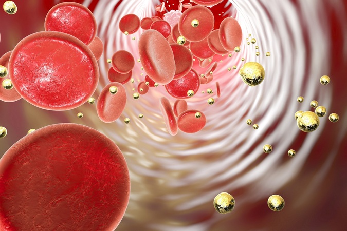 Nanopartikel im Blut