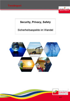 Deckblatt Security, Privacy, Safety