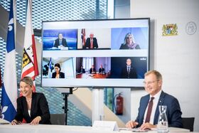 Foto der Online_Konferenz