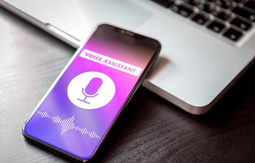Sprachassistent am Smartphone